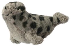 The Puppet Company burattino da dito foca - grigio - giocattolo peluche