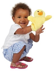 The Puppet Company burattino anatra peluche - My First Puppet 21cm