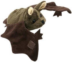 The Puppet Company burattino da dito pipistrello marrone 15cm giocattolo