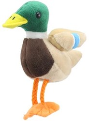 The Puppet Company burattino da dito - Anatra Selvatica peluche giocattolo