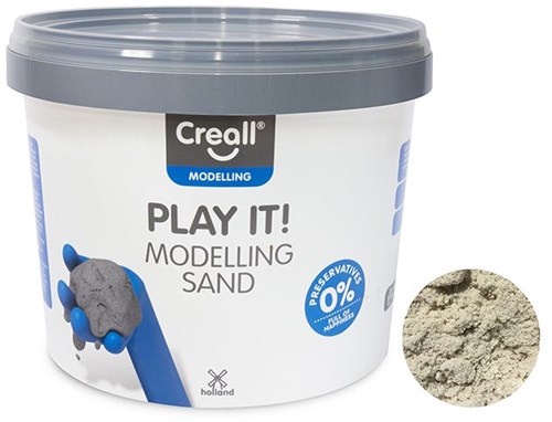 Creall sabbia modellabile sabbia da gioco 5 kg per bambini - sabbia marrone