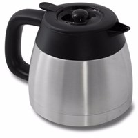 Inventum macchina da caffè filtro 1L caraffa termica nero acciaio inox-3