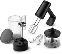Philips sbattitore 500W nero - potente mixer da cucina con accessori