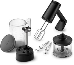 Philips sbattitore 500W nero - potente mixer da cucina con accessori