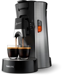 Philips macchina da caffè a cialde Senseo Select nero metallo - intensità regolabile