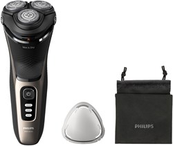 Philips rasoio S3242/12 elettrico rasatura umida e secca nero