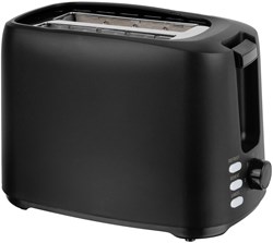 Daily Home tostapane 2 fette nero con 7 livelli di doratura