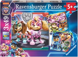 PAW Patrol The Mighty Movie Legpuzzel, 3x49st.