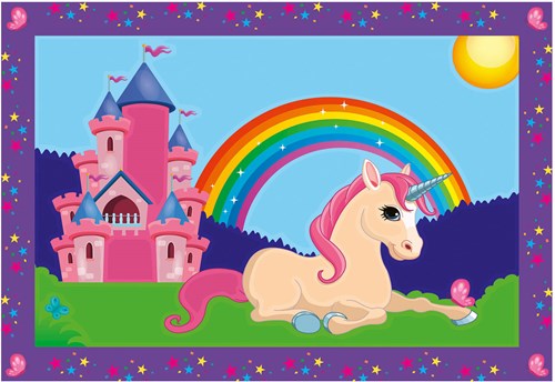 Ravensburger dipingi con i numeri - Unicorni magici giocattolo creativo-2