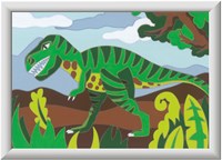 Ravensburger dipingere con i numeri dinosauro - Kit pittura CreArt bambini-2