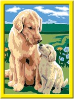 Ravensburger dipingi con i numeri Amore materno - kit creativo-2