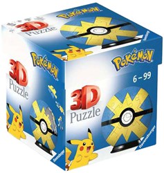 Ravensburger Pokémon Puzzle 3D Quick Ball con luce - 54 pezzi