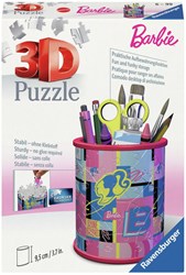 Ravensburger Barbie portapenne puzzle 3D - organizer da scrivania per bambini