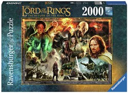 Ravensburger puzzle Il Signore degli Anelli Il Ritorno del Re 2000 pezzi