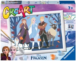 Ravensburger dipingi con i numeri Disney Best Friends - set CreArt