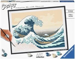 Ravensburger dipingi con i numeri - Hokusai La Grande Onda opera d'arte