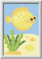 Ravensburger set pittura con numeri - CreArt Trendy Fish animali-2