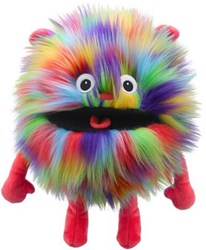 The Puppet Company burattino mostro arcobaleno 35cm giocattolo peluche