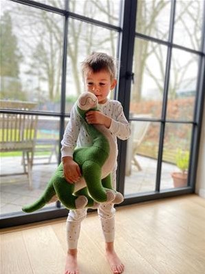 The Puppet Company peluche Brontosaurus grande - dinosauro giocattolo in peluche