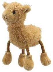 The Puppet Company burattino da dito alpaca giocattolo - burattino alpaca