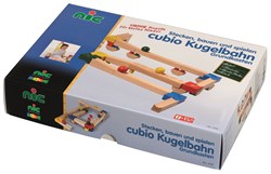 nic pista per biglie in legno giocattolo educativo multicolore 29 pezzi