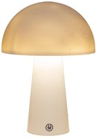 LED Tafellamp rond wit 15x15x21cm