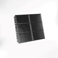 Gamegenic buste inserto raccoglitore 24 tasche nere per carte collezionabili-2