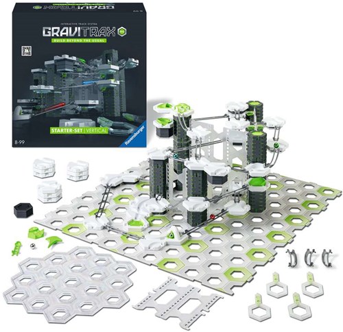 Ravensburger GraviTrax PRO pista di biglie Starter Set Verticale kit costruzione-3