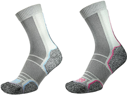 1000 Mile calze da trekking donna - Trek riciclate - Twin Pack