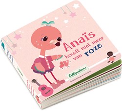 Lilliputiens libro reversibile Anaïs non ama più il rosa - libro colorato per bambini