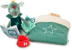 Lilliputiens set coccole rituale della buonanotte Joe - drago - routine serale giocattolo