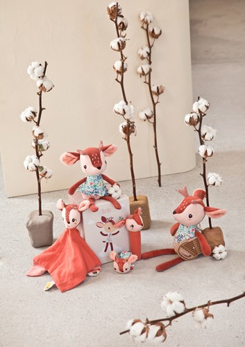 Lilliputiens peluche musicale eco Stella - cerbiatto con flauto di Pan e melodia dolce-2