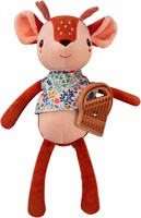 Lilliputiens peluche musicale eco Stella - cerbiatto con flauto di Pan e melodia dolce