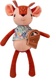 Lilliputiens peluche musicale eco Stella - cerbiatto con flauto di Pan e melodia dolce