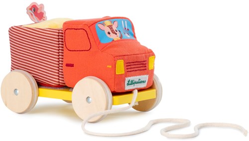Lilliputiens - Figura da tirare per l'autocarro con cassone ribaltabile
