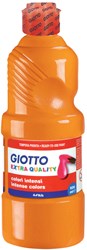 Giotto tempera arancione 500ml extra qualità pittura bambini
