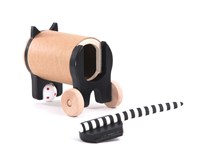 Bajo cassaforte gatto - salvadanaio giocattolo colorato per bambini-2