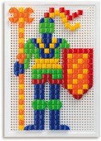 Quercetti giocattolo mosaico tavola chiodini 300 pezzi creativo