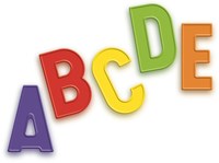 Quercetti lettere magnetiche maiuscole gioco educativo 48 pezzi-3