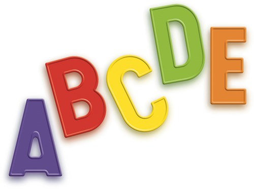 Quercetti lettere magnetiche maiuscole gioco educativo 48 pezzi-3