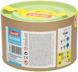 Quercetti giocattolo mosaico spilli set ricarica plastica colorata