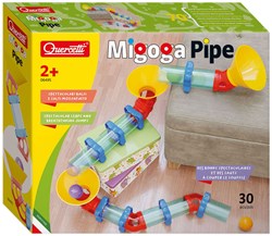 Quercetti pista per biglie Migoga Pipe 30 pezzi giocattolo colorato
