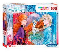 Clementoni puzzle - Frozen 2 - 60 maxi pezzi - puzzle bambini cartone