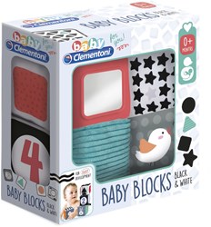 Clementoni Eerste Maanden - Zachten Blokken Zwart/Wit
