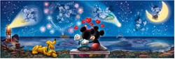 Puzzle panorama Disney Mickey & Minnie 1000 pezzi cartone adulti
