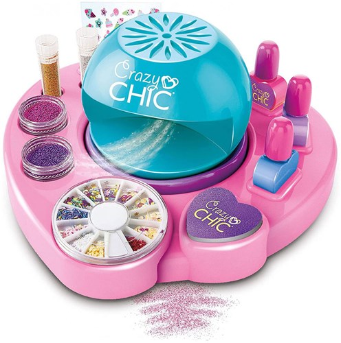 Clementoni Crazy Chic - Studio Unghie Cool Nail Art Set per bambini-2