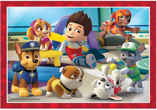 Clementoni Paw Patrol puzzle 4-in-1 giocattolo in cartone dai 3 anni-3