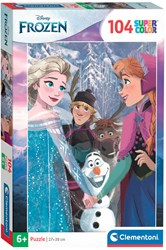 Clementoni puzzle Disney Frozen 104 pezzi cartone puzzle bambini