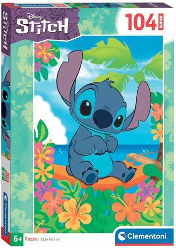 Clementoni puzzle Disney Stitch - 104 pezzi - puzzle bambini cartone