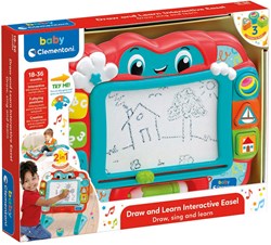 Clementoni lavagna magnetica asino - giocattolo creativo per bambini